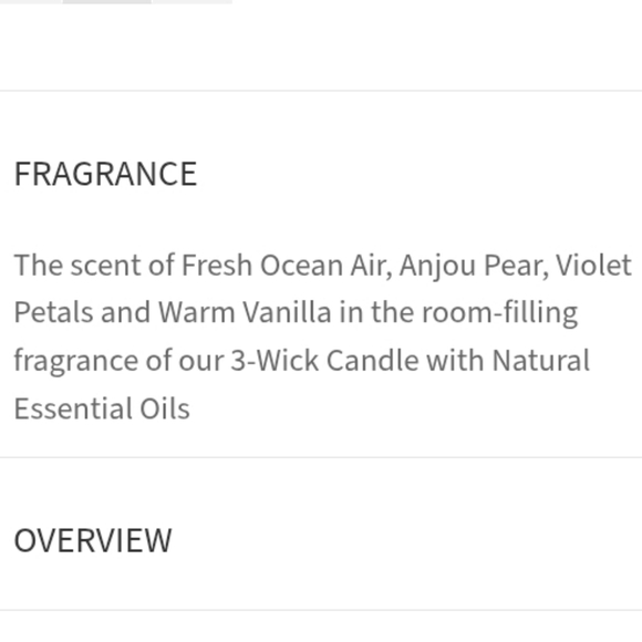 Bath & Body Works-White Barn 3-Wick Candle (Linen Sheets 🤍🩵) - Picture 4 of 4